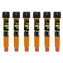 Tracerline EZ-Ject R-134a/PAG A/C Dye Cartridges TP9860-P6