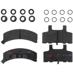 TRW Black TPM1505 Premium Semi-Metallic Front Disc Brake Pad Set TRW Automotive TRW Black TPM1505 Premium Semi-Metallic Front Disc Brake Pad Set TRW Automotive