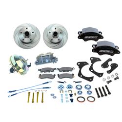 SSBC-USA Super Twin HD Disc Brake Kits for 1959-1964 BEL AIR, BISCAYNE, IMPALA - A129-2ABK