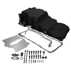 Top Street Performance LS Aluminum Rear Sump Retrofit Oil Pans 81075BK