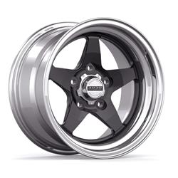 3030 Autosport Drag Ops Series Launch Jet Black Satin/Polished Drag Racing Rear Wheels 15x9