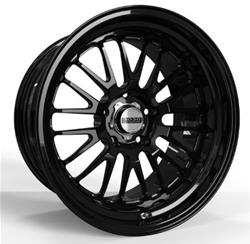 3030 Autosport Drag Ops Series Legend Jet Black Satin Front Runner Wheels 15x3.5