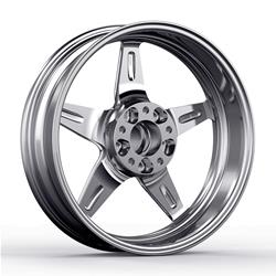 3030 Autosport Drag Ops Series Launch Polished Front Runner Wheels 15x3.5