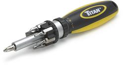 Titan High-Torque Ratcheting Screwdrivers 11014