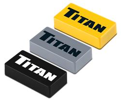 Titan Coated Ceramic Magnetic Blocks 11199