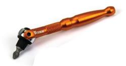 Titan 1/4 in. Drive Micro Swivel Head 1/4 in. Ratchets 11323