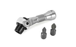 Titan 1/4 in. Drive Nano Ratcheting Swivel Bit Drivers 11331