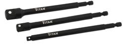 Titan 3-Piece Impact Grade Socket Adapter Sets 12086