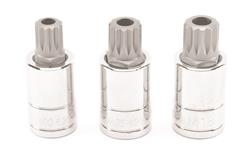 Titan Tamper-Resistant XZN Triple Square Bit Sockets 16083