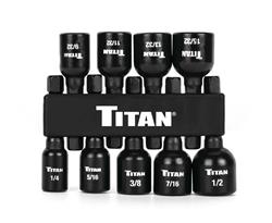 Titan 9-Piece SAE Magnetic Nut Setters 16298