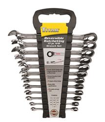 Titan 13-Piece SAE Reversible Wrench Sets
