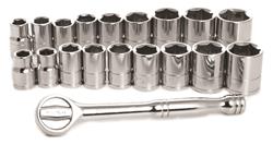 Titan Tekz 19-Piece Socket Sets 18181