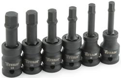 Titan TorsionCore Impact Socket Sets 42906