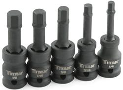 Titan TorsionCore Impact Socket Sets 42925
