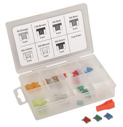 Titan 36-Piece Low-Profile Mini Blade Fuse Assortment Kits 45237