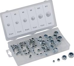 Titan Tekz 100-Piece Metric Nylon Locknut Assortment Kits
