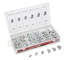 Titan Tekz 110-Piece Metric Grease Fitting Assortment Kits 45274