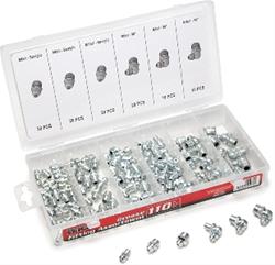 Titan Tekz 110-Piece Metric Grease Fitting Assortment Kits