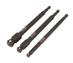 Titan 3-Piece Impact Grade Wobble Socket Adapter Sets 49006