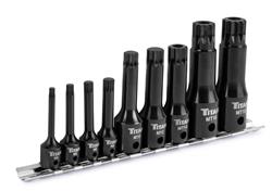 Titan 9-Piece Impact Rated Triple Square Drive Bits 49009
