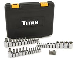 Titan Master Star Bit Socket Sets 54137