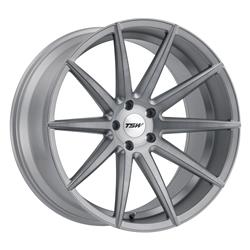 TSW Wheels Clypse Series Titanium Wheels with Matte Brushed Face 22x10.5