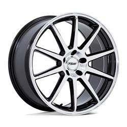 TSW TW004 Canard Gloss Black Wheels with Machined Face 20x10.5