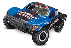 Traxxas 58076-4-BLUE Traxxas Slash 2WD VXL Short Course Race