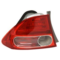 TYC Taillights for 2006-2008 CIVIC - 11-6166-01-9