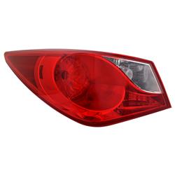 TYC Taillights for 2011-2014 SONATA - 11-6348-00-9