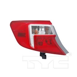 TYC Taillights for 2012-2014 CAMRY - 11-6412-00
