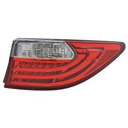 TYC Taillights for 2013-2015 ES300H, ES350 - 11-6545-00-9