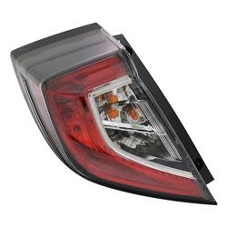 TYC Taillights for 2017-2021 CIVIC - 11-9008-00