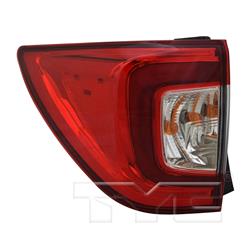 TYC Taillights for 2019-2022 PILOT - 11-9076-00