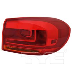 TYC Taillights for 2012-2017 TIGUAN, 2017-2018 TIGUAN LIMITED - 11-9177-00