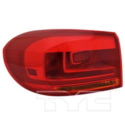 TYC Taillights for 2012-2017 TIGUAN, 2017-2018 TIGUAN LIMITED - 11-9178-00