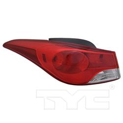 TYC Taillights for 2011-2013 ELANTRA - 11-11832-00-9
