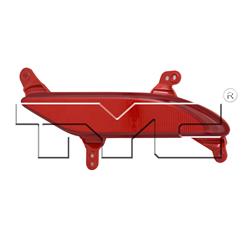 TYC CAPA Certified Reflector Assemblies for 2013-2016 SANTA FE SPORT - 17-5377-00-9