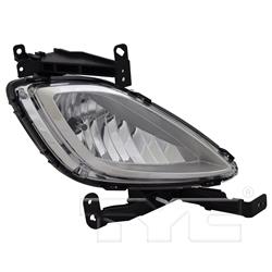TYC Fog Light Assemblies for 2011-2013 ELANTRA - 19-12023-00