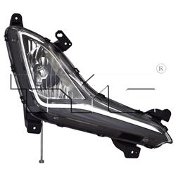 TYC Fog Light Assemblies for 2014-2016 ELANTRA - 19-6107-00-9