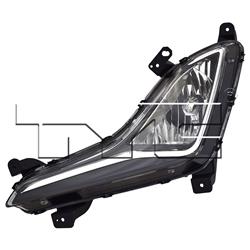 TYC Fog Light Assemblies for 2014-2016 ELANTRA - 19-6108-00-9