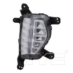 TYC Fog Light Assemblies for 2017-2018 SANTA FE, 2019 SANTA FE XL - 19-6195-00-9