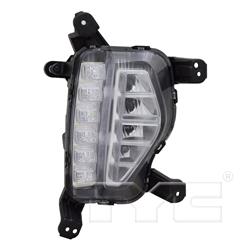 TYC Fog Light Assemblies for 2017-2018 SANTA FE, 2019 SANTA FE XL - 19-6195-00