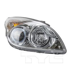 TYC Headlights for 2010-2012 ELANTRA - 20-12123-90