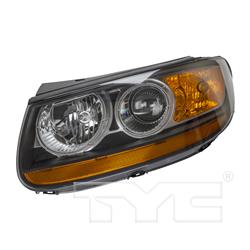 TYC Headlights for 2010-2012 SANTA FE - 20-12364-00