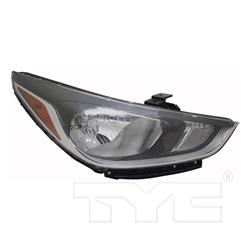 TYC Headlights for 2018-2022 ACCENT - 20-16343-00