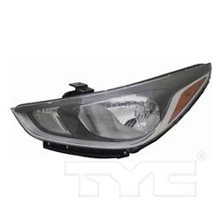 TYC Headlights for 2018-2022 ACCENT - 20-16344-00