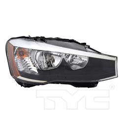 TYC Headlights for 2015-2017 X3, 2015-2018 X4 - 20-16487-00