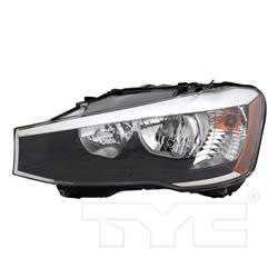 TYC Headlights for 2015-2017 X3, 2015-2018 X4 - 20-16488-00