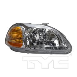 TYC Headlights for 1996-1998 CIVIC - 20-3161-01